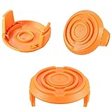 Handlive 50006531 Spool Cap Covers for Worx WA6531 GT Trimmer Part Replacements (3 Pack)