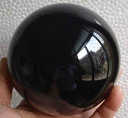 Collectibles Obsidian Sphere Crystal Ball 60mm + stand