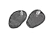 FZBNSRKO 2 Pairs Soft Silicone Flip Gel Cushions Pad Toe Protectors for Thong Sandal Flip Flop Gel Inserts Guards Insoles Shoes Grip Pads