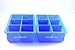 niceCube Silicone Ice Cube Trays and Molds, Easy Release, BPA-Free (Large 6 Cube)