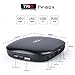 M9C Pro Android TV Box 6.0 4K Amlogic S905X Chipset-Quad Core Support Ultra-Fast Smart TV Box (Black 1G + 8GB)