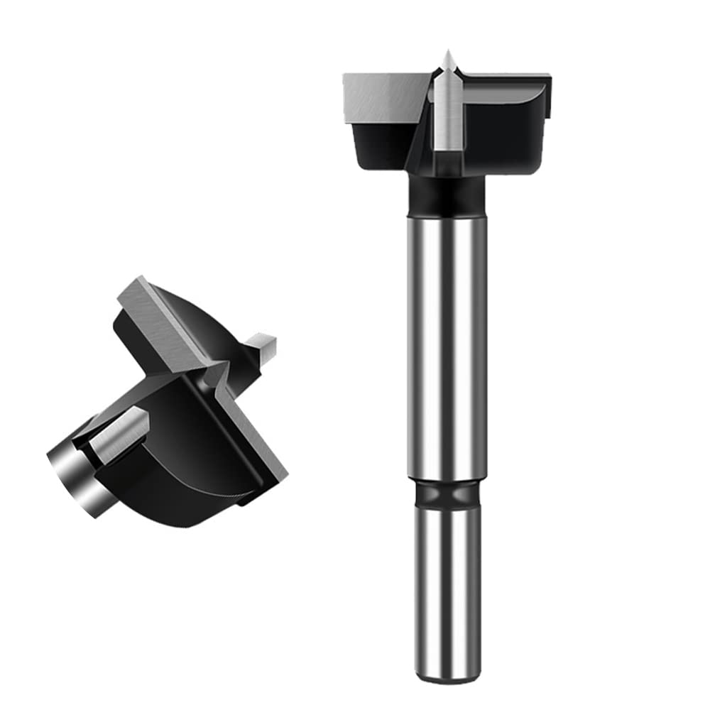 ASNOMY 22mm Forstner Drill Bit, Carbide Tipped Forstner Bit for Hard Wood, Wood Drilling Hole Saw Set Woodworking Hinge Cutter Tool Kits for Wood Plastic Plywood — image 1