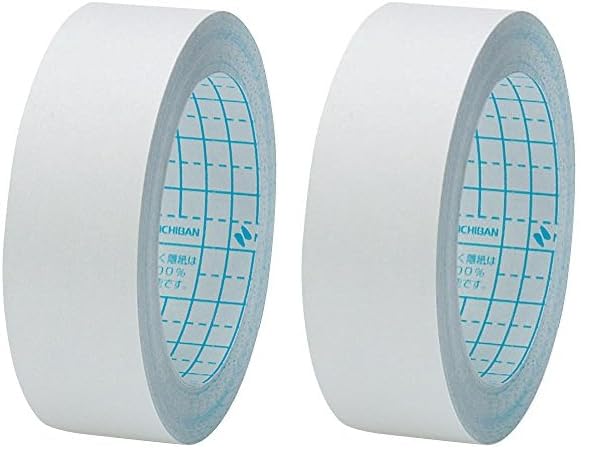 ニチバン 製本テープ 25mm×10m巻 BK-2534 契約書割印用 白 (× 2) の商品画像