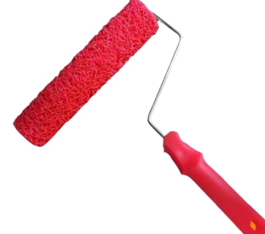 Texture Pattern Roller Brush Compound Roller Wall Brush Putty Roller for Applying Putty and Rolling Plaster Putty Wall Roller Painting Tool