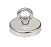 Supremacy Co. 881 lbs Pulling Force (400 kg) Fishing Magnet- Premium N52 Grade Neodymium Fishing Magnet with M10 Eyebolt - Countersunk Hole Diameter 3.54 inch (90mm) for Magnetic Fishing