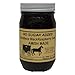 Amish Black Raspberry Jam - No Sugar Added - Two 16 Oz Jars