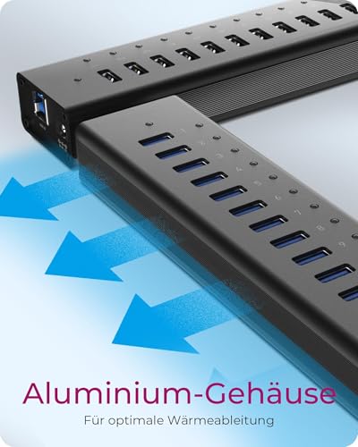 Raidsonic ICY BOX IB-AC6113 13-Port USB 3.0 Hub