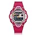 Cool Pasnew LED 100M Waterproof Digital Sport Watch for 5-15 Years Old Boys Girls Kids Students (Pink)