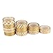EBYTOP Decorative Washi Tape for Scrapbooking DIY Crafts Gift,with 10PCS Packed,Gold