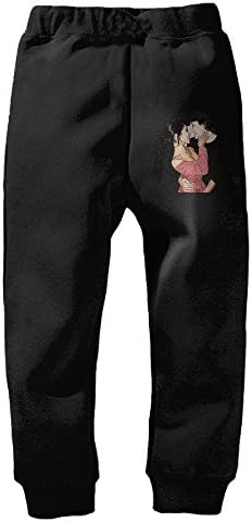 NLNLO Daviddobrik Liza David Smile More Youth Casual Fashion Jogger Sweatpants Black 5-6 Toddler