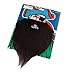 Black Beard and Mustache - Fake Black Pirate Beard And Moustache Costume Accessory