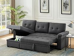Lilola Home Convertible Sectional Sleeper Sofa Bed