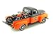1948 Ford F1 Harley Davidson Truck 1/25 & 1948 Knucklehead Motorcycle Black Over Orange