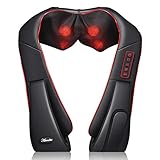 Electric Massager, ATMOKO Neck Massager with Heating & Vibration Function, for Shoulders, Neck, Back, Waist, Legs, Arms, Soles, Relieve Muscle Pain