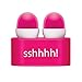 Sshhhh! Ear Plugs - Hot Pink
