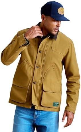 Orvis Quigley Leather Jacket 42 Brown at Amazon Men's Clothing store