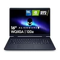 Alienware 16 Aurora Laptop AC16250-16-inch 16:10 WQXGA Display, Intel Core 7-240H Series 2, 16GB DDR5 RAM, 1TB SSD, NVIDIA GeForce RTX 5060 8GB GDDR7, Windows 11 Home, Onsite Service - Blue
