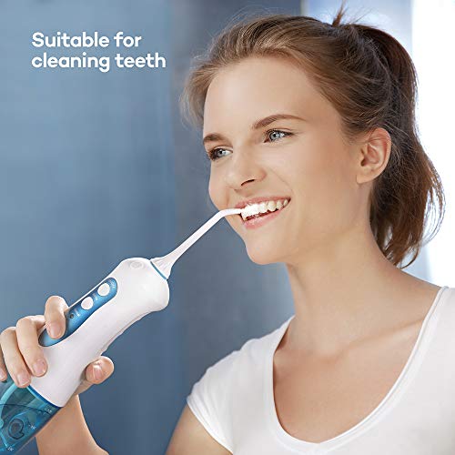 Water Flosser Professional Cordless Dental Oral Irrigator with 3 Modes