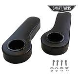 Golf Cart Rear Seat Black Armrest Cup Holder - EZGO, Club Car, Yamaha, More