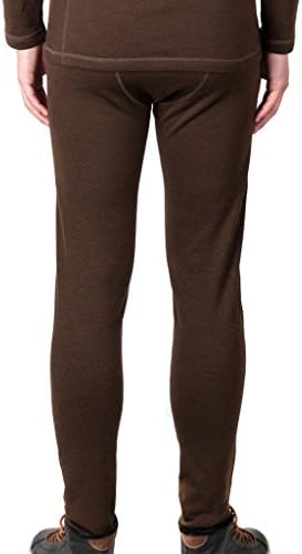 Sportown®Men's Merino Wool Full-Length Active Sport Bottom with Fly