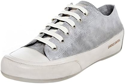 Candice Cooper Women's Rock Metallic Low Top Trainers US 6.5 Gray