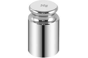 ikasus Calibration Weight 20g 50g 100g 200g 500g 1KG M1 Class Stainless Steel Calibration Gram Scale Weight Set for Digital Scale Balance Gram Scale Balance, Jewelry Scale