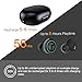 Bluetooth 5.0 Deep Bass True Wireless Earbuds Built-in Microphone, TRANYA B530 Touch Control Sports Wireless Headphones, 6-8 Hours Continuous Playtime, 64 Hours Total Playtime with Charging Case