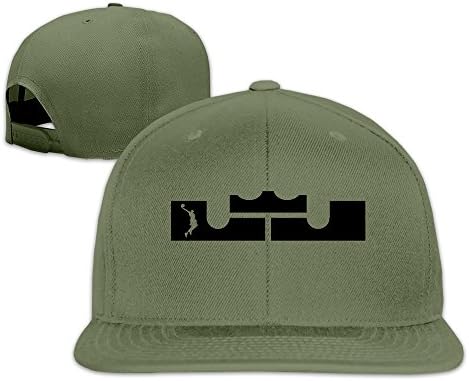 Cleveland Cavaliers LeBron James Black Logo Snapback Cap