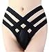 Sissy Pouch Panties Men's Bikini Briefs Jock Thong Girly Knickers Lingerie Male Boxer Underwear Sexy For Men-HD (S, Black)