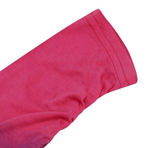 YANG-YI Fashion Women Hoodies Sweatshirts Casual Long Sleeve Hooded Gradient Color Shirt Blouse (M, Purple)