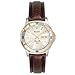 Bulova Men's 98C71 Marine Star Two-Tone Stainless Steel Watch with Brown Leather Band