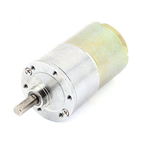 uxcell DC 12V 150 RPM 6mm Dia Shaft High Torque Gear-Box Electric Motor