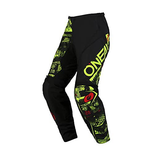 ONeal Mens Element Pants Attack V23, Neon/Black, 42