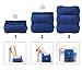 Inflatable Foot Rest Cushion Travel Air Pillow for Resting Tired Feet | Office Under Desk, Airplane, Camping, Car Rides, Sporting Events | Relieve Aches, Pains | Foot rest for Kids Travel - by OGCNYC