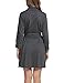 HOTOUCH Womens Robes Knee Length Lightweight Robe 3/4 Sleeves Cotton Bathrobe for Sleepwear Gray M