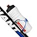 Ibera Bicycle Extra Lightweight Alloy Fusion Water Bottle Cage with Rubber Grip, 1.1-Ounce/31gm
