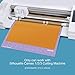 Nicapa Cutting Mat for Silhouette Cameo 3/2/1 Strong-Grip,12x12 inch 3pack) Adhesive&Sticky Non-Slip Flexible Square Gridded Purple Cut Mats Replacement Accessories Set matts Vinyl Craft Sewing