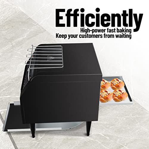 Commercial Conveyor Toaster Electric Stainless Conveyor Toaster for Restaurant Bun Bagel Bread
