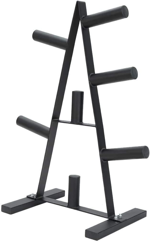 Olympic Weight Plate Rack, A Frame Weight Plate Tree 2 inch for Bumper Plates Free Weight Stand Metal Steel Home Workout Dumbbell Rack Storage Stand : Sports & Outdoors