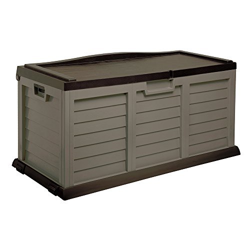 Garden Gear Plastic Garden Storage Box Chest Container, Weatherproof