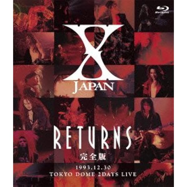 Amazon.com: X Japan - Returns 1993.12.31 [Japan BD] WPXL-90031