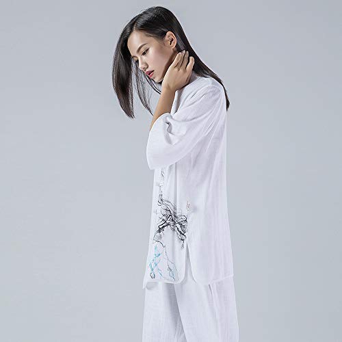 image for KSUA Womens Tai Chi Suit Martial Arts Uniform Chinese Kung Fu Clothing