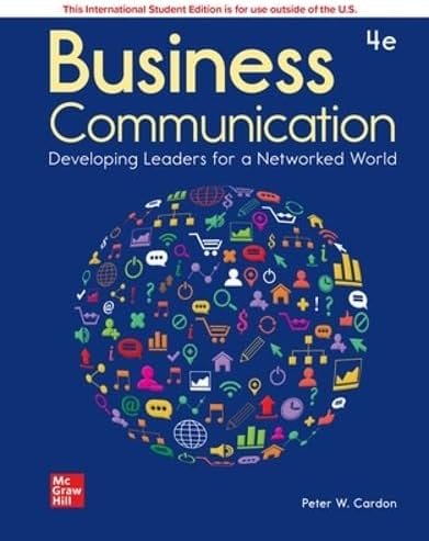 BUSINESS COMMUNICATION 第5版 Business Communication: Developing Leaders for a Networked World