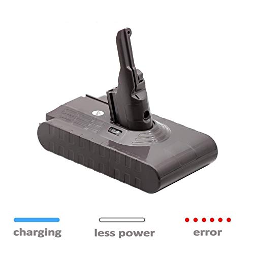 21.6v 3000mAh Liion Replacement Battery for Dyson V8 Absolute Cord