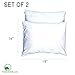 YourEcoFamily Toddler Pillowcases - 100% Certified Organic Cotton - Soft, Comfy and Loved by Toddlers - White 2 Pack