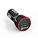 Anker Quick Charge 3.0 24W USB Car Charger, PowerDrive+ 1 for Galaxy S9/S8/Edge/Plus, Note 9/8/7 and PowerIQ for iPhone Xs/XS Max/XR/X/8/7/6/Plus, iPad Pro/Air 2/Mini, LG, Nexus, HTC and More