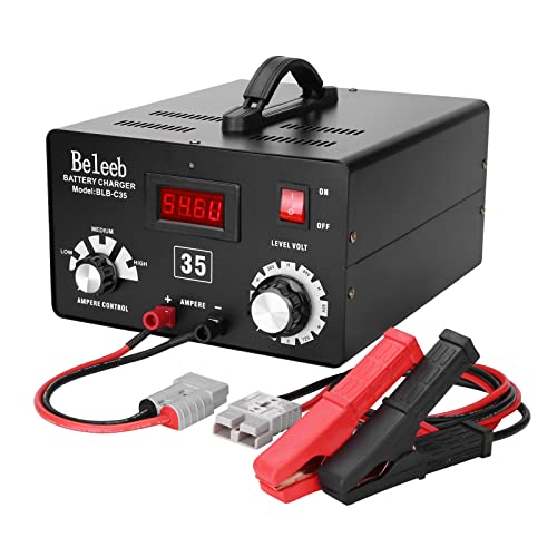 Beleeb C35 Adjustable Battery Charger 12V 24V 36V 48V 60V 72V, Pulses