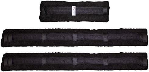 Derby Originals Fleece Harness Breast, Saddle, and Breeching Pads Set of 3 Items