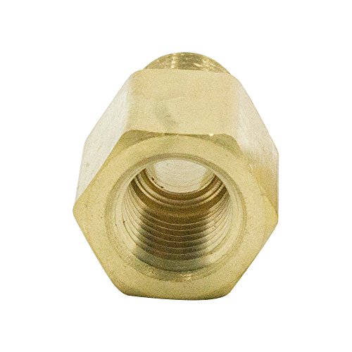 Legines NPT Adapter 3/8" to 1/4" Reducing Pipe Adaptor Fitting, Female x Male (Pack of 2)