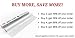 [Black Friday Special] Dry Erase Wall Decal with Dry Erase Marker [ Life of the Party ] Over 6 Ft of Adhesive Whiteboard Turns Any Surface Into Monthly Calendar or Weekly List
